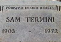 Grave photo of Sam Termini, Mob-lined gambler in Nevada and California